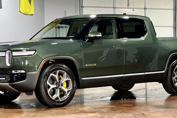 rivian truck wrapped